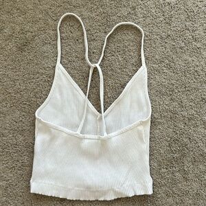 White Zara tank top